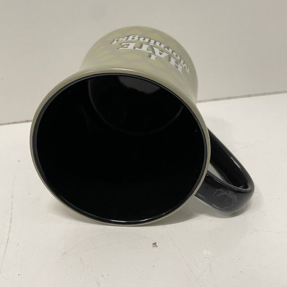 Disney Parks Authentic Mug Grumpy "I Hate Mornings!" Snow White Oversized - Picture 6 of 6